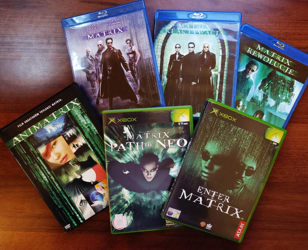 Gry i filmu z serii Matrix