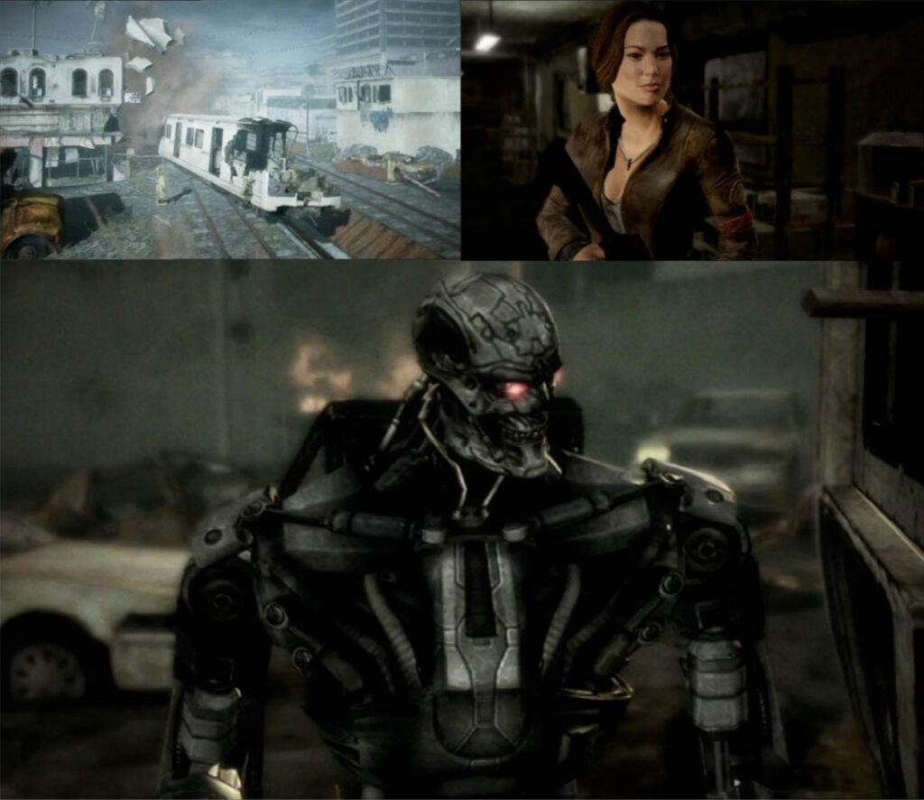 Kadry z serii: Terminator. Ocalenie. Seria Machinima