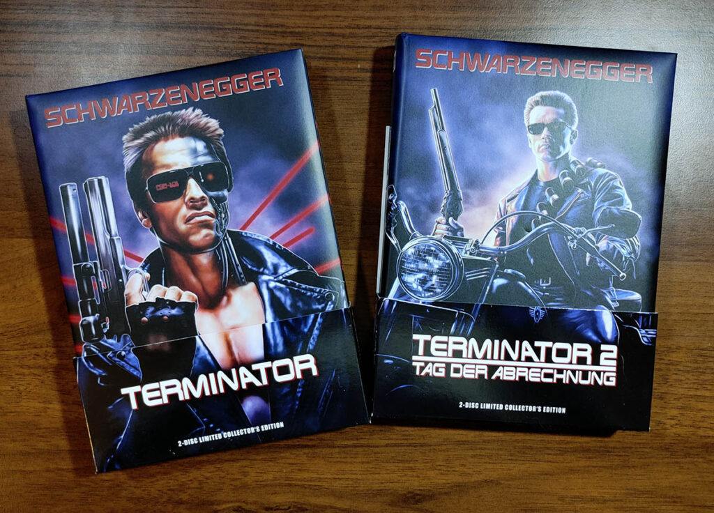 Płyty mediabook Blu-ray Terminator 1 i 2