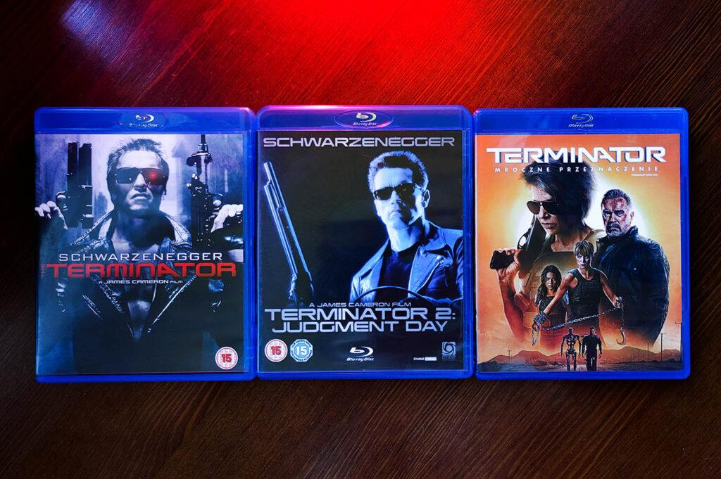 Terminator 1, 2 i Dark Fate Blu-ray