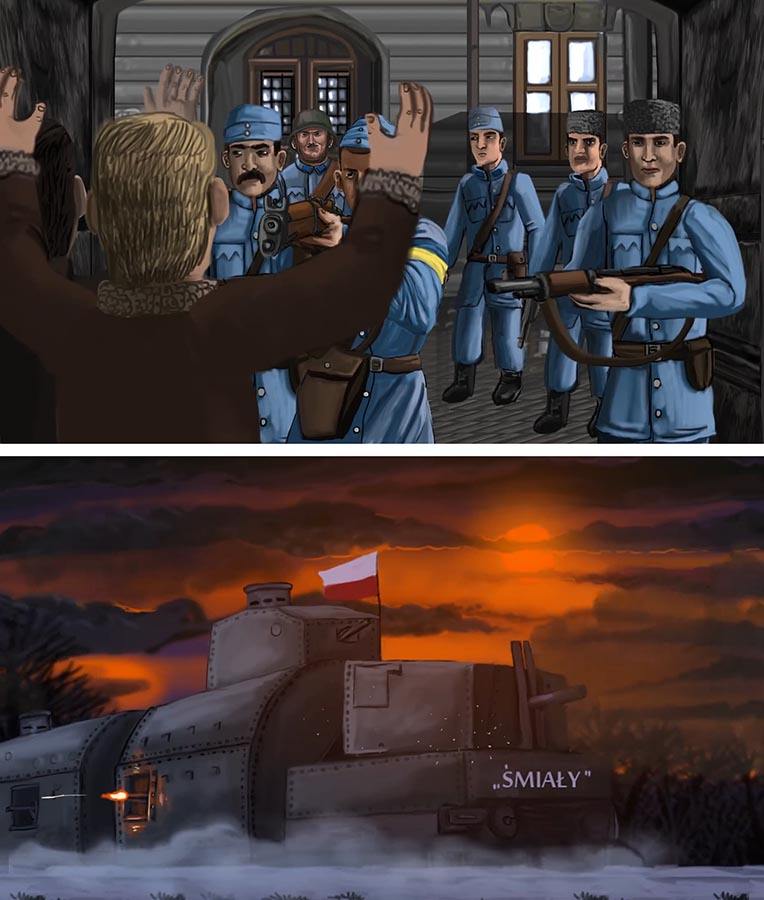 Kadry z filmu Semper Fidelis