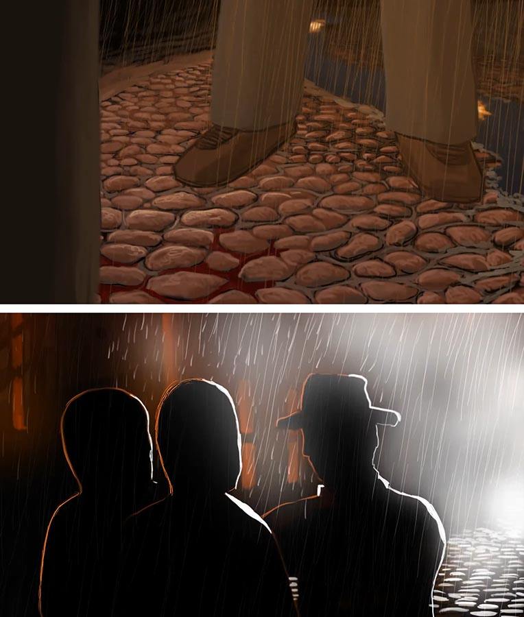 Kadry z filmu animowanego Semper Fidelis
