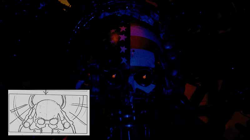 Storyboards na filmie Hardware