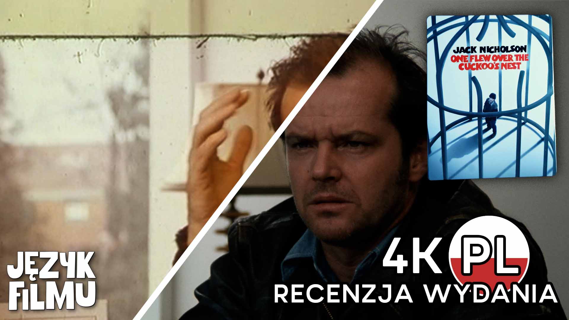 Miniatura recenzji wydania filmu 4K Lot nad kukułczym gniazdem Galapagos