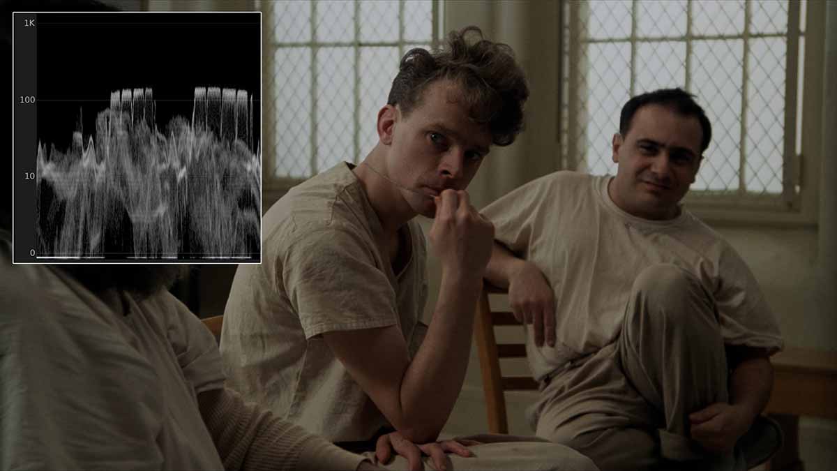 Lot nad kukułczym gniazdem klatka z filmu